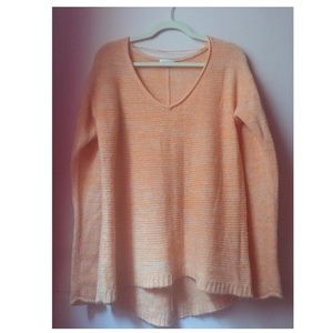 SOLD❣️Long Sleeve Maternity Orange Sweater 🧡